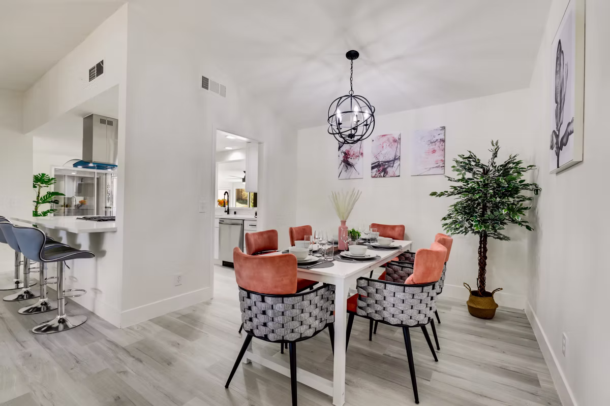 Rental property furnished to attract quality tenants